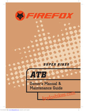 Firefox ATB Owner's Manual & Maintenance Manual