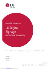 LG 65TC3D Owner's Manual