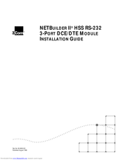 3Com NETBUILDER II Installation Manual