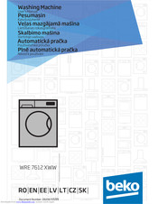 Beko WRE 7612 XWW User Manual