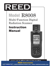 REED R8008 Instruction Manual