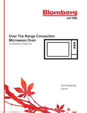 Blomberg BOTR30200CSS Installation Manual