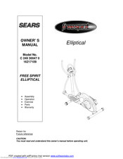 Freespirit Elliptical Manuals ManualsLib