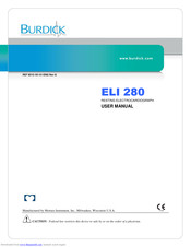 Burdick ELI 280 User Manual