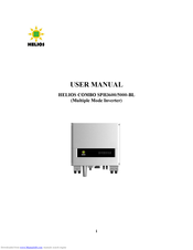 Helios COMBO SPH3600-BL SERIES User Manual