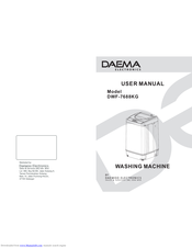Daema DWF-7688KG User Manual