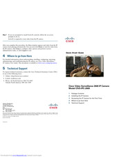 Cisco CIVS-IPC-2600 Quick Start Manual