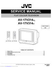 JVC AV-17V314/V Service Manual