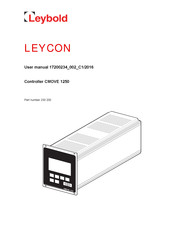 LEYBOLD Leycon CMOVE 1250 User Manual