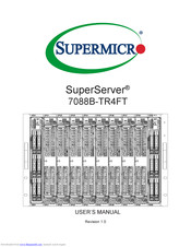 Supermicro SuperServer 7088B-TR4FT User Manual