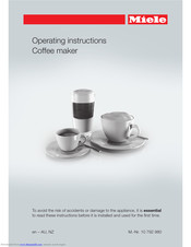 Miele CM5500 Operating Instructions Manual