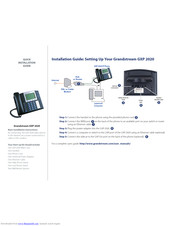 Grandstream Networks GXP 2020 Quick Installation Manual