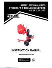 Toolex 511163 Instruction Manual