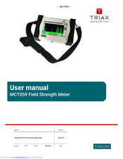 Triax MCT059 User Manual