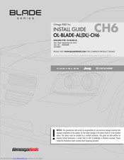 Omega OL-BLADE-DL-CH6 Install Manual