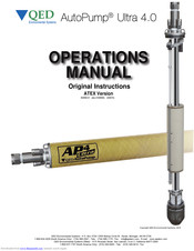 QED AP4 Ultra Operation Manual