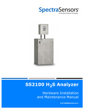 SpectraSensors SS2100 Hardware Installation And Maintenance Manual