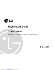 LG MS2548AR Owner's Manual