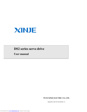 Xinje DS2-20P2-AS User Manual