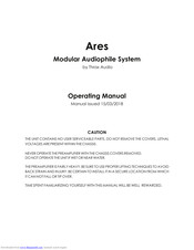 Thrax Audio ARES Operating Manual