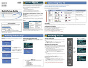 Sony KDS-Z60XBR5 Quick Setup Manual