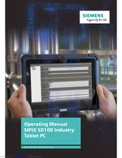 Siemens SIPIX SD100 Operating Manual