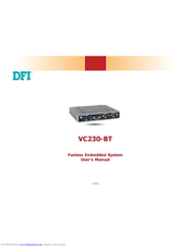 DFI VC230-BT User Manual