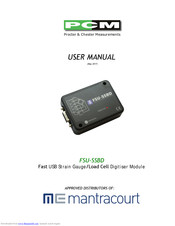 Mantracourt FSU-SSBD User Manual