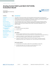 VICOR 3623 User Manual