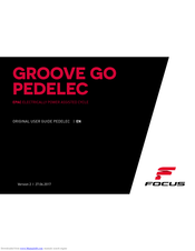 Focus PEDELEC Groove Go Original User Manual