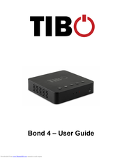 Tibo Bond 4 User Manual