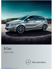 Mercedes-Benz B-Class Operator's Manual