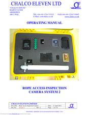 CHALCO ELEVEN LIMITED CC-550R-AL Operating Manual