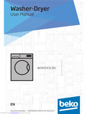 Beko WDX8543130G User Manual