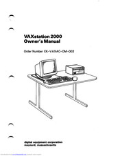 Digital Equipment VAXstation 2000 Owner's Manual