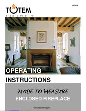 Totem INSERT 600 Operating Instructions Manual