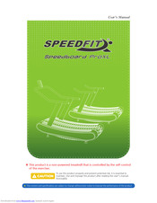 Speedfit Speedboard ProXL User Manual