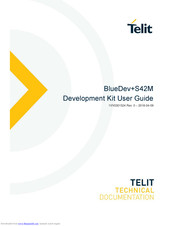 Telit Wireless Solutions BlueDev+S42M User Manual