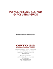 OPTO 22 G4AC5 User Manual