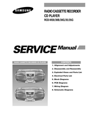Samsung RCD-M30G Service Manual