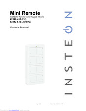 INSTEON Mini Remote 2342-532 Owner's Manual