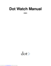 DOT DW01 Manual