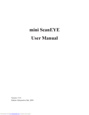 Penpower mini ScanEYE User Manual