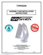 S.R.Smith TYPHOON Assembly And Installation Instructions Manual