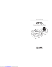 Hanna Instruments HI 96759C Instruction Manual
