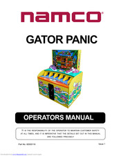 NAMCO GATOR PANIC Operator's Manual