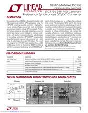 Linear Technology DC252 Demo Manual