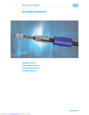 ODU MEDI-SNAP Assembly Instructions Manual