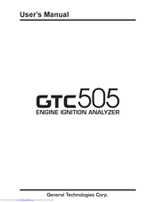 GTC GTC505 Engine Ignition Analyzer