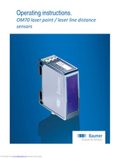 Baumer OM70 Operating Instructions Manual